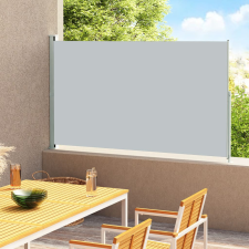  Szürke behúzható oldalsó terasznapellenző 220 x 300 cm kerti bútor