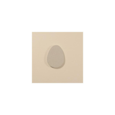  Szürke fa tojás, mérete: 20x27 mm dekorációs kellék