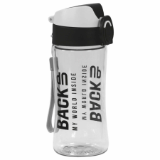 Szürke kulacs, 400 ml, Back Up 2025, A56 kulacs, kulacstartó