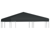  Szürke pavilon tetőponyva 310 g/m², 3 x 3 m