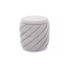  Szürke PELARO tárolós puff 42x42 cm bútor