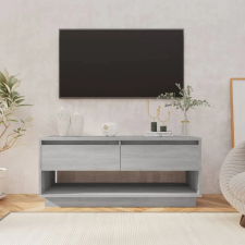  Szürke sonoma színű szerelt fa TV-szekrény 102x41x44 cm bútor