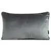  Szürke színű bársony boríték alakú díszpárna – Elegáns dekoráció nappaliba és hálószobába -egyedi szabású párnabelsővel-30 x 50 cm