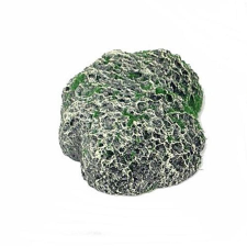  Szürke színű  műkő mohával. Mérete: kb. 95x70x35 mm dekorációs kellék