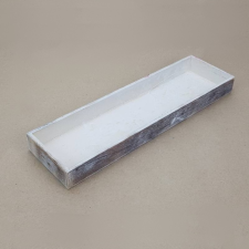 Szürkésbarna dekorláda 35cm x 10cm x 3,2cm dekorálható tárgy