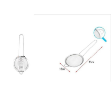  SZŰRŐ FÉM 10X23CM konyhai eszköz