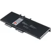 T6 Power Dell Latitude 14 5480 kompatibilis, Li-Poly, 7,6 V, 8950 mAh (68 Wh), fekete