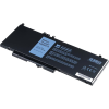 T6 Power Dell Latitude E5270 kompatibilis, Li-Poly, 7,6 V, 8100 mAh (62 Wh), fekete