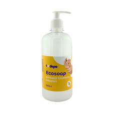 T-depo EcoSoap bőrbarát folyékony szappan pumpás 500ml tisztító- és takarítószer, higiénia