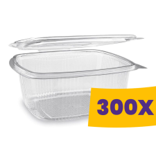 T-depo Egybefedeles doboz - szögletes PET 1500ml (Karton - 300 db) papírárú, csomagoló és tárolóeszköz