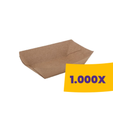 T-depo StreetFood papír csónak 16x12,5x4,1cm 300ml (Karton - 1000 db) papírárú, csomagoló és tárolóeszköz