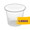 T-depo Szószos kerek tál - PP 125ml (Karton - 1000 db)