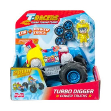  T-Racers 2az1-ben szuperterepjáró figurával szorti autópálya és játékautó