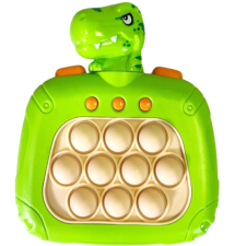 T-rex elektromos pop it játék hanghatásokkal - elemes, nyomkodható, készségfejlesztő játék (BBMJ) kreatív és készségfejlesztő