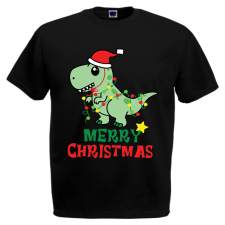  T-rex Karácsony - Karácsonyi Férfi Póló férfi póló