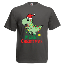  T-rex Karácsony - Karácsonyi Férfi Póló férfi póló