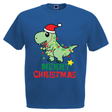  T-rex Karácsony - Karácsonyi Férfi Póló férfi póló