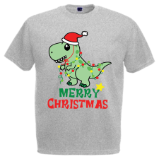 T-rex Karácsony - Karácsonyi Férfi Póló férfi póló