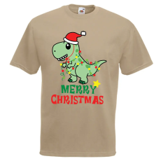  T-rex Karácsony - Karácsonyi Férfi Póló