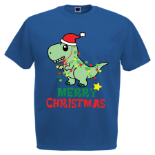  T-rex Karácsony - Karácsonyi Férfi Póló férfi póló