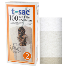 T-sac Tea szűrő Gr. 2 (100 db) kisháztartási gépek kiegészítői