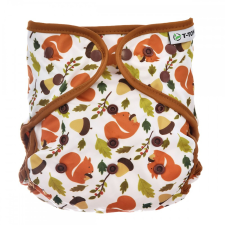 T-tomi mosható pelenka külső, Mókusok mosható pelenka