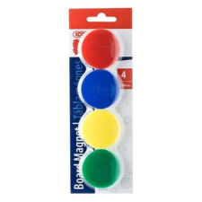 Táblamágnes ICO színes 40 mm 4 db-os táblamágnes