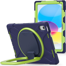  Tablettok iPad 2022 10.9 (iPad 10) - Tech-Protect X-Armor ütésálló, kitámasztható kék/zöld tablet tok tablet tok
