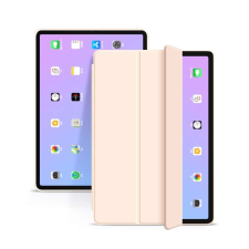 Tablettok iPad Air 6 (2024, 11 coll) - pink smart case tablet tok