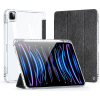  Tablettok iPad Pro 11 2024 (5. Gen, 11 coll) - DUX DUCIS UNID fekete ütésálló tok, ceruzatartóval