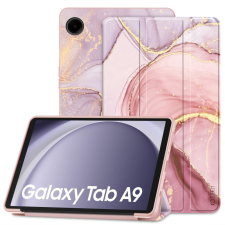  Tablettok Samsung Galaxy Tab A9 8.7 X110 / X115 - MARBLE smart case tablet tok tablet tok