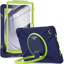  Tablettok Samsung Galaxy Tab A9+ Plus 11.0 X210 / X216 - Tech-Protect X-Armor ütésálló, kitámasztható kék/zöld tablet tok tablet tok
