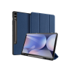 Tablettok Samsung Galaxy Tab S9+ 12,4 coll (SM-X810, SM-X816B) - DUX DUCIS DOMO kék ütésálló tok, ceruza tartóval