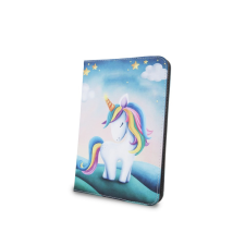  Tablettok Univerzális 7-8 colos Unikornis mintás tablet könyvtok tablet tok