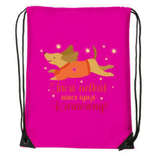  Tacsi nélkül nincs igazi Karácsony - Sport táska magenta tornazsák