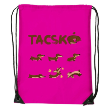 Tacskó - Sport táska magenta v2 tornazsák