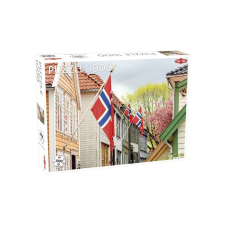 Tactic 1000 db-os puzzle - A világ körül - Bergen, Norvégia (56644) puzzle, kirakós