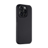 Tactical Apple iPhone 15 Pro, Szilikon tok, mikrofiber plüss belső, Magsafe kompatibilis, Tactical MagForce Velvet Smoothie, fekete