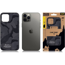 Tactical Camo Troop Apple Iphone 12/12 Pro hátlap tok, fekete (8596311209291) tok és táska