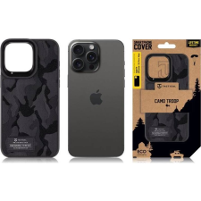 Tactical Camo Troop Apple iPhone 15 Pro Max hátlap tok, fekete (8596311220999) tok és táska
