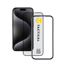 Tactical Glass Impact Armour kijelzővédő Apple iPhone 15 Pro készülékhez mobiltelefon kellék