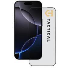 Tactical Glass Shield 5D Apple iPhone 17 Pro Max kijelzővédő üvegfólia, fekete mobiltelefon kellék