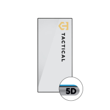 Tactical Glass Shield 5D Samsung Galaxy S24 Ultra kijelzővédő üvegfólia, fekete mobiltelefon kellék