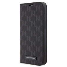 Tactical Karl Lagerfeld tok fekete KLBKP13LSAKLHPK Apple iPhone 13 Pro készülékhez tok és táska