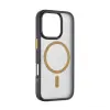 Tactical MagForce Hyperstealth 2.0 Apple iPhone 16 Pro MagSafe kompatibilis tok fekete/sárga