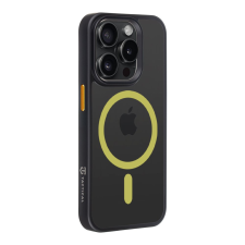 Tactical MagForce Hyperstealth 2.0 iPhone 15 Pro Tok - Fekete/Sárga (57983121100) tok és táska