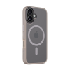 Tactical MagForce Hyperstealth Apple iPhone 16 MagSafe hátlap tok, világos szürke