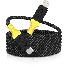 Tactical MagRope USB-C/Lightning 1m Black/Yellow (57983121891) kábel és adapter