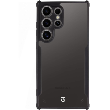 Tactical Quantum Stealth Samsung Galaxy S24 Ultra átlátszó/fekete tok (57983120825) tok és táska