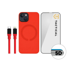 Tactical Tactical Limited Edition Combo for Apple iPhone 13 készülékhez piros tok és táska